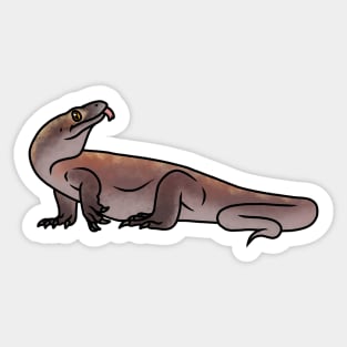 Cute Megalania Sticker